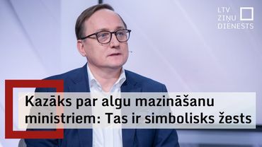 Latvijas Bankas šefs: Algu iesaldēšana ministriem – īstermiņa ekonomija un simbolisks žests