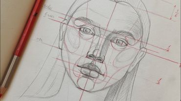 Как нарисовать портрет? Простая схема рисования лица человека. Пошаговые объяснения