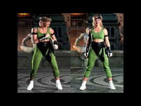 Mortal Kombat Upscale Remake — Sonya Blade (2 looks) & Cassie Cage | WAN 2.2