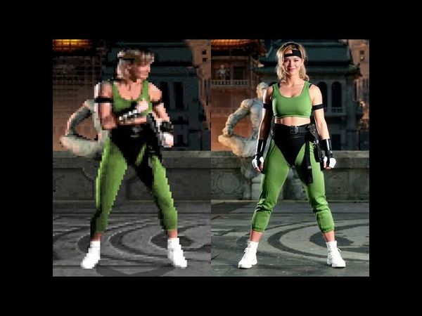 Mortal Kombat Upscale Remake — Sonya Blade (2 looks) & Cassie Cage | WAN 2.2