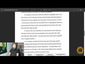 Исследования с Брэндоном: дело Анны фон Рейц о федеральном подоходном налоге оставленном без ответа