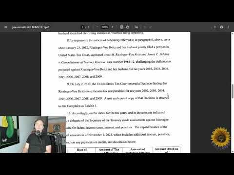 Исследования с Брэндоном: дело Анны фон Рейц о федеральном подоходном налоге оставленном без ответа