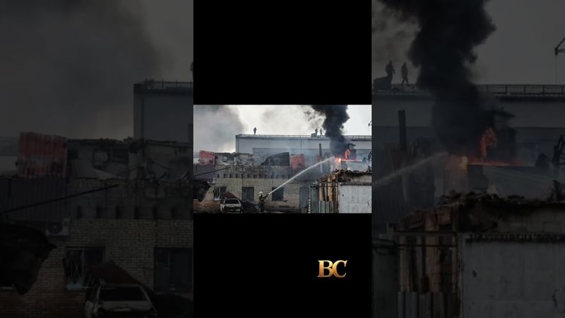 Russia launches another large-scale drone and missile attack on Ukraine