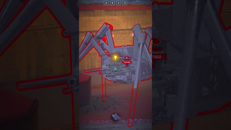 Spider horror tank 💀💀💀#wotblitz #wot #приколы #worldoftanks #танки #blitz