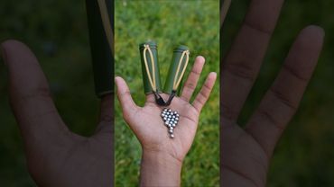 Bamboo Creations with Finger Catapult #Bamboo #Diy #Slingshots #Catapult