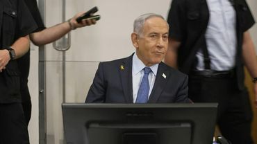 PM Netanyahu arrives in court for hearing in his corruption trial | AFP