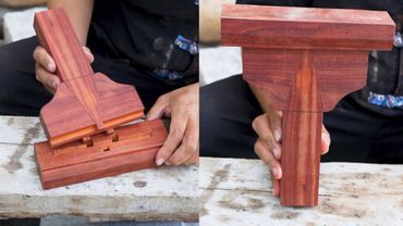 Examples of Chinese mortise and tenon fan-shaped shoulder tenon applications in furniture