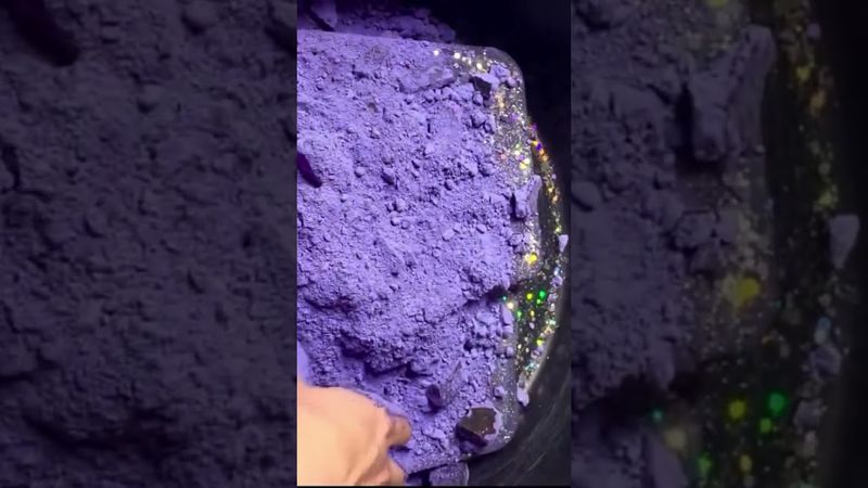 Purple Gym Chalk Crush 🥰