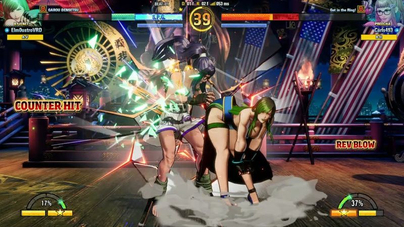 Fatal Fury: City of the Wolves: Match #204 (Ranked): Carls493 (Preecha) Vs. ElmOustroVRD (B.Jenet)