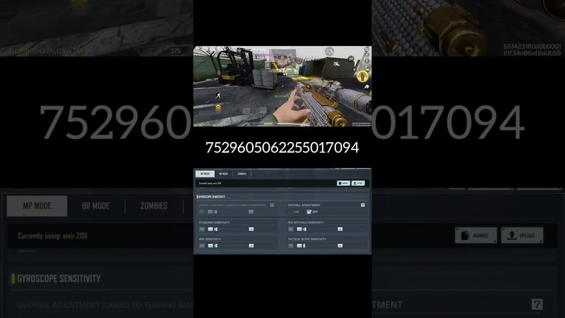 بهترین سنسیویتی مولتی سیزن جدید 🤯  #codm