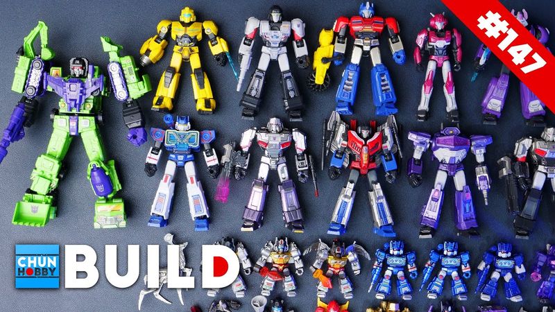 Transformers Speed Build! ONE wave2 & Devastator & Grimlock & MORE!! | BLOKEES Figures | Beat Build