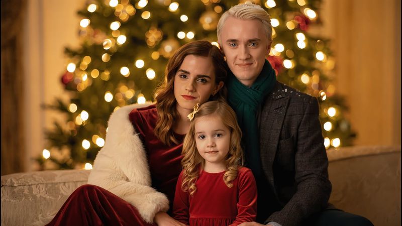 Lagu Natal Dramione: Ambil gambar di Natal ini!