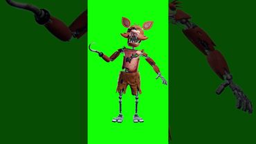 Movie Design Foxy FNaF Workshop Animation | Green Screen