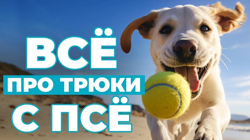 ТОП 7 САМЫХ крутых ТРЮКОВ - и лёгких в обучении❗️ Сборник лучших трюков с собакой