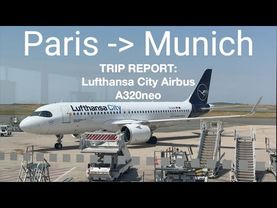 ECONOMY TRIP REPORT: Lufthansa City A320neo. Paris (LFPG) to Munich (EDDM)