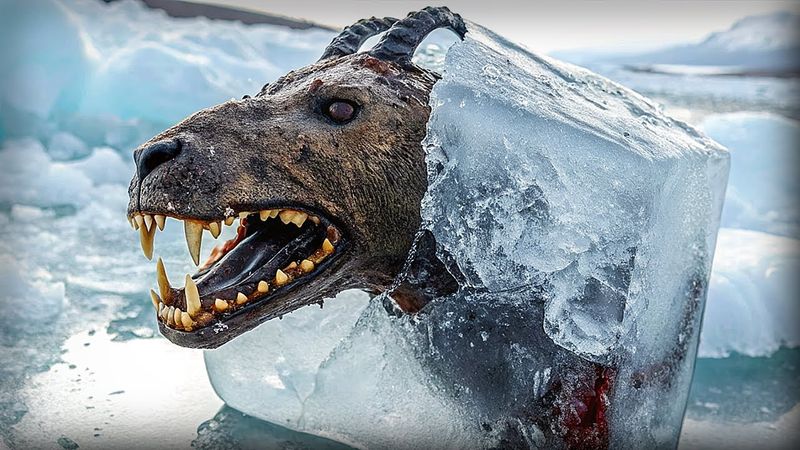 Учёные нашли замороженными целые поселение животных, они потеряли дар речи…