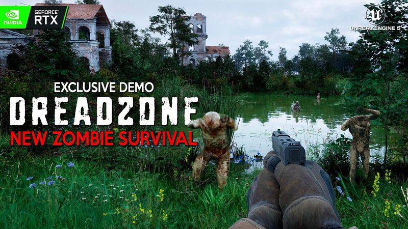 DREADZONE Early Access Gameplay | Apocalyptic OPEN WORLD ZOMBIE Survival like Fallout and Stalker
