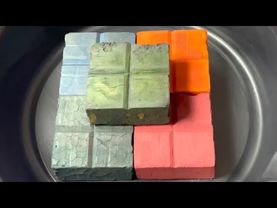 Glittery Colorfully Dyed Chalklate Chalk