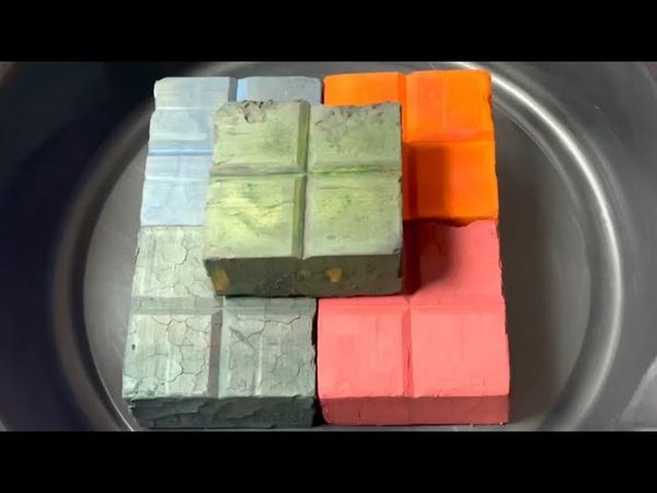 Glittery Colorfully Dyed Chalklate Chalk