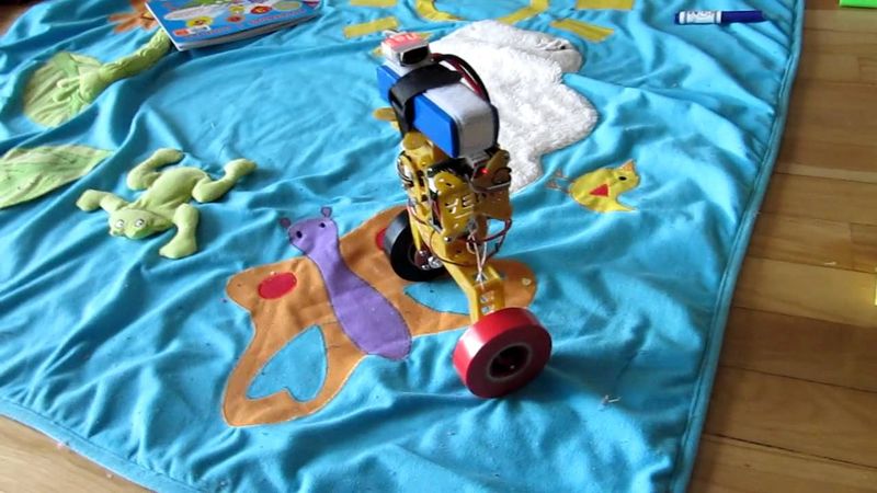 Self-Balancing Robot based on Brushless Gimbal Controller :)