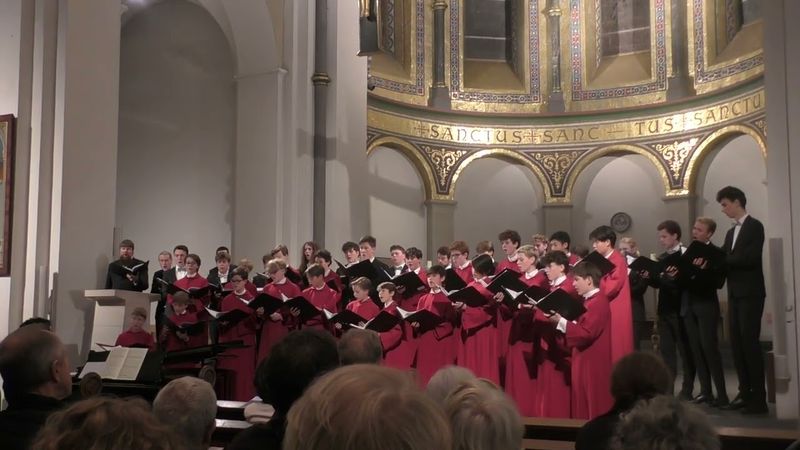 Hamburger Knabenchor  am 10. Oktober 2025  im Marien Dom/Hamburg