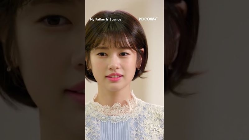 #LeeJoon can't keep his eyes off #JungSoMin 🤭 #myfatherisstrange #kdrama #kocowa