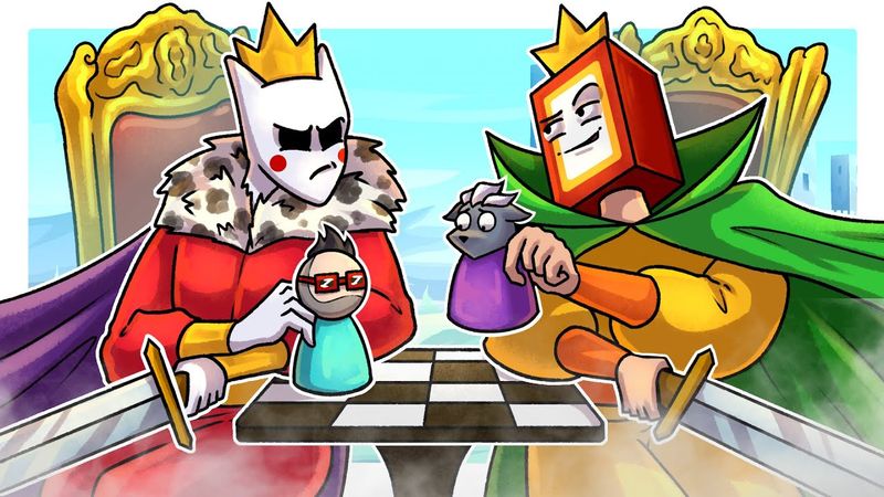 МОЙ ВАССАЛ ЛУЧШЕ ТВОЕГО ВАССАЛА! УГАРНАЯ БИТВА КОРОЛЕЙ - Dice Kingdoms (БИТВА КОРОЛЕВСТВ)