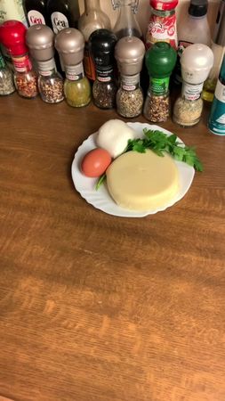 Хачапури по-аджарски с слоеным тестом. #рецепт #хачапури #сулугуни #с...