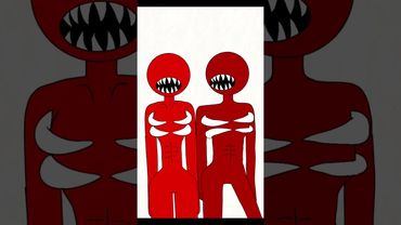 Rainbow friends with doors is way boy and girl is 😆