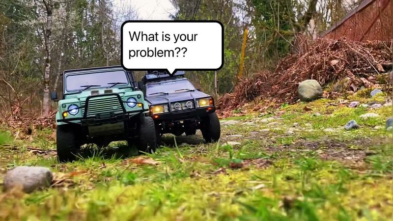 RC Story Vid - Road Rage. RC4WD 4Runner & Gelande II D90 - 1/10 Scale RC Trucks