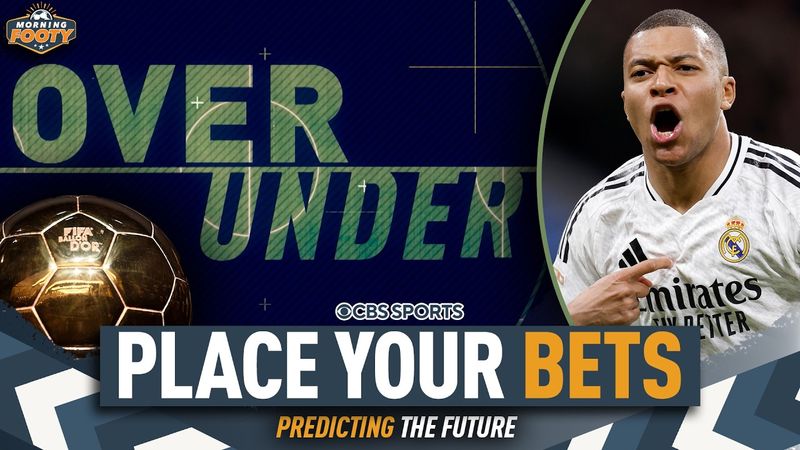 Will Kylian Mbappé have MORE THAN 1 Ballon d'Or in his career? 🏆👀 | OVER/UNDER | Morning Footy