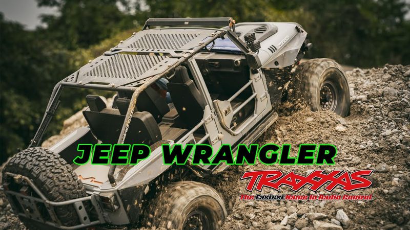 Rc Crawler Traxxas TRX4 Jeep Wrangler | Rc Jeep 4x4 Off Road, Sand, Rock, Mud @e3s-rc