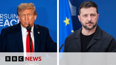 EU leaders prepare to join Trump and Zelensky for Ukraine talks | BBC News