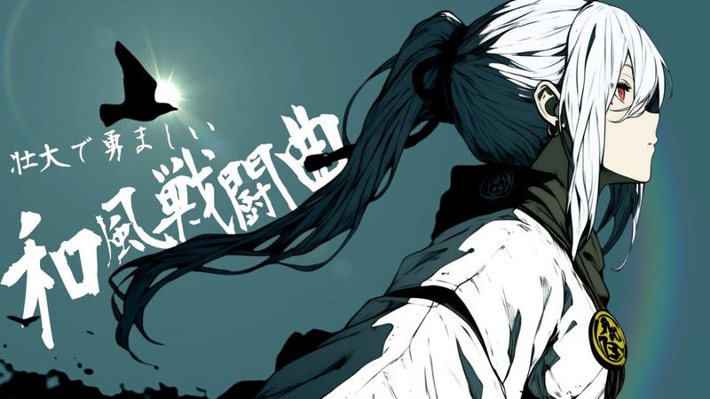 【和風BGM】 A grand and heroic shamisen battle Music Mix 作業用BGM