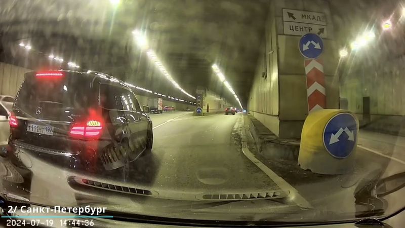 Разборки на дорогах, 2024г. часть 49