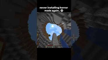 never installing horror mods again...#minecraft