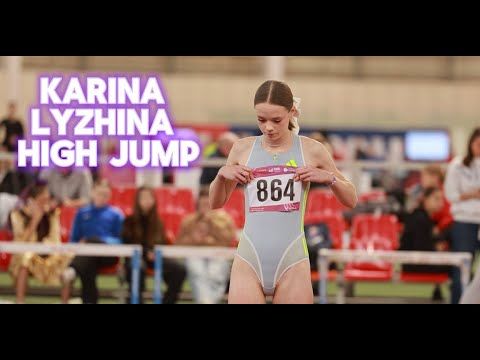 4K KARINA LYZHINA HIGH JUMP KRASILNIKOV COMPETITION