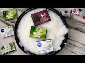Мыление мыла🧼NIVEA•Чистая линия•LU’SOB🫧🧽 #soap #мыло