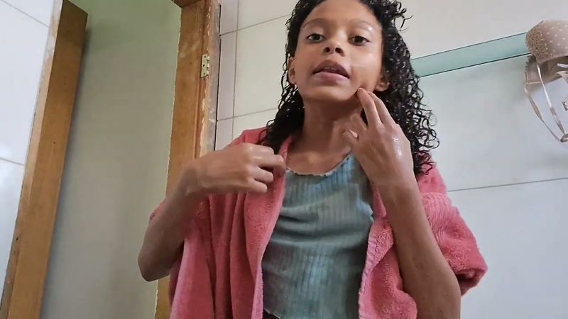 Levando o meu cabelo