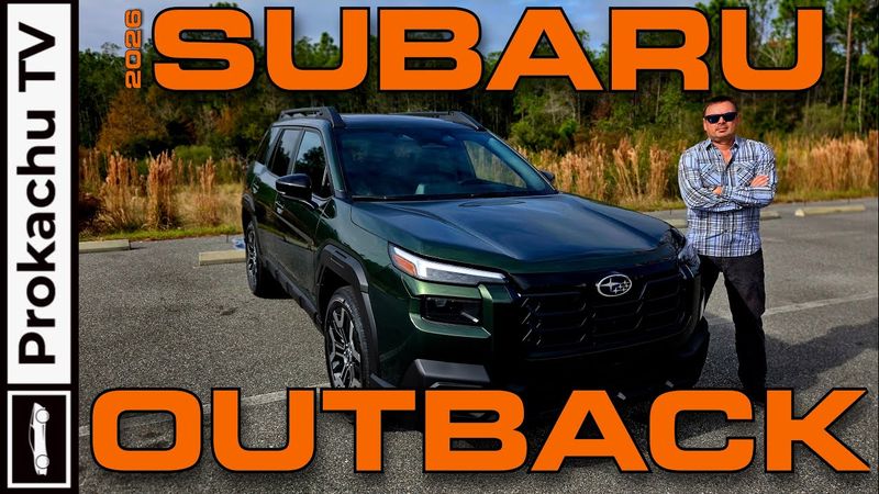 Subaru Outback Touring XT 2026 — Новый Аутбек Кормушка | Обзор #151 от Прокачу ТВ