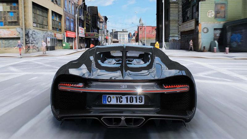 GTA 5 Ultimate Graphics Enhancement With Enhanced Realistic Reflection Gameplay On RTX4090 4K60FPS