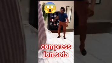 compression sofa #reels #furniture #sofa #cargo #shortsvideo #vacuumsofa #reelsinstagram #express 😱😱