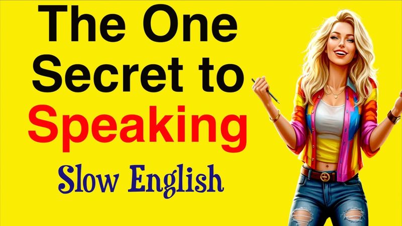 Learn English with Podcasts | Slow Listening Practice for Beginners to Improve Speaking and Fluency