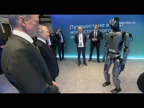 Робот Сбера станцевал для Путина: ИИ показал, на что способен!