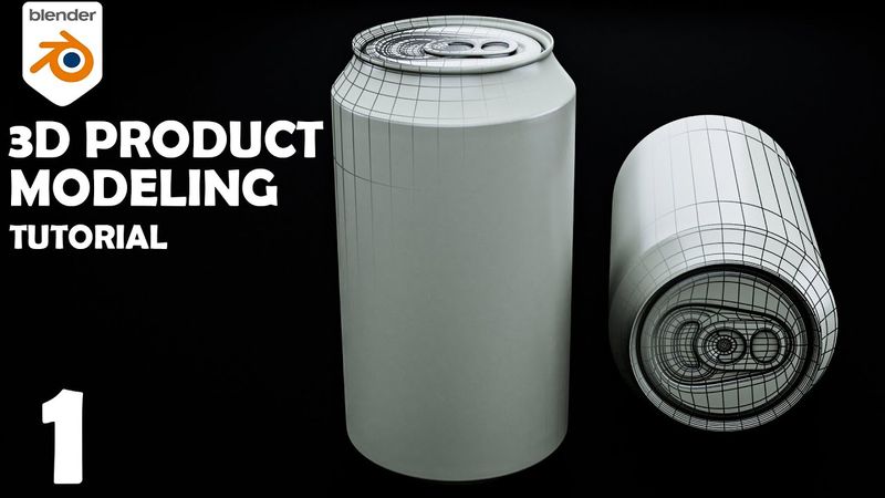 Blender Tutorial: Make Your First 3D Product Animation - Modeling | Part 1