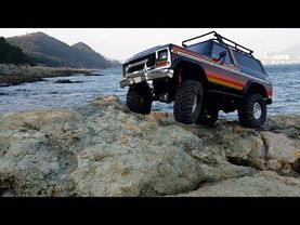 RC Car Traxxas TRX4 Ford Bronco Oryukdo Islands Rock Crawling