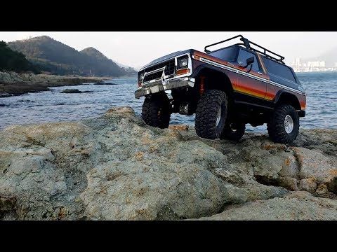 RC Car Traxxas TRX4 Ford Bronco Oryukdo Islands Rock Crawling