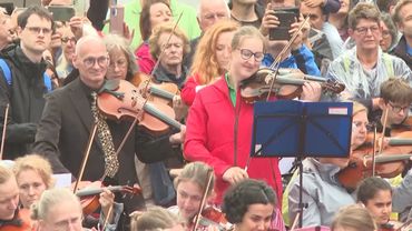 Более 1350 музыкантов сыграли «Оду к радости» в Германии