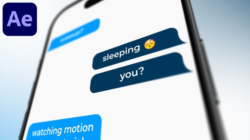 Animazione di messaggi di testo 3D in After Effects - Tutorial After Effects | Nessun plugin