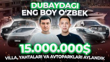 DUBAYDAGI ENG BOY O'ZBEK ULUGBEKHON MAKSUMOV